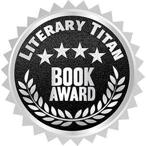 Literary Titan Book Award Banner in Black Color