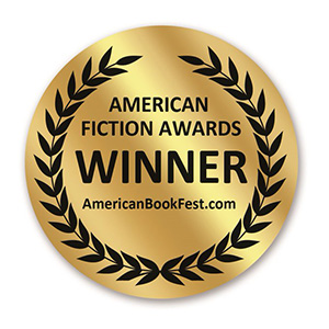 American Fiction Award Winner Banner in Black and Gold