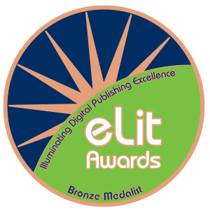 Elite Awards Banner in Green and Blue Color
